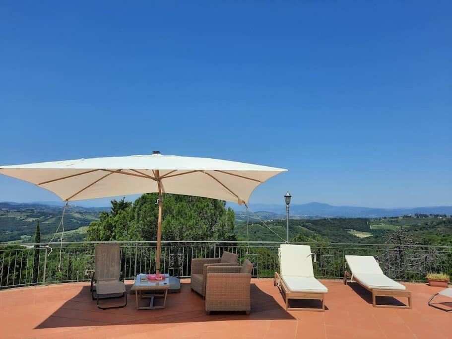 Villa Tutti I Colori Del Chianti Linari Buitenkant foto
